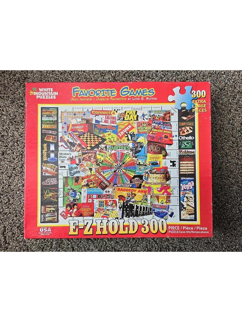 White Mountain Favorite Games E-Z Hold 300 XL Pieces 201